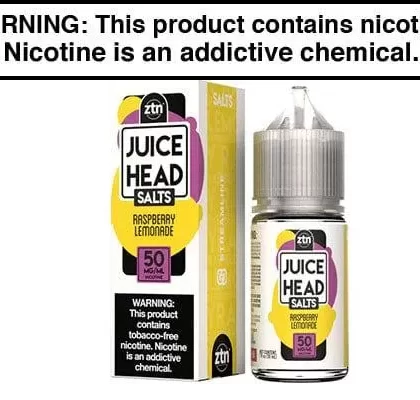 RASPBERRY LEMONADE BY JUICE HEAD ZTN SALTS 30ML - Vapejuice