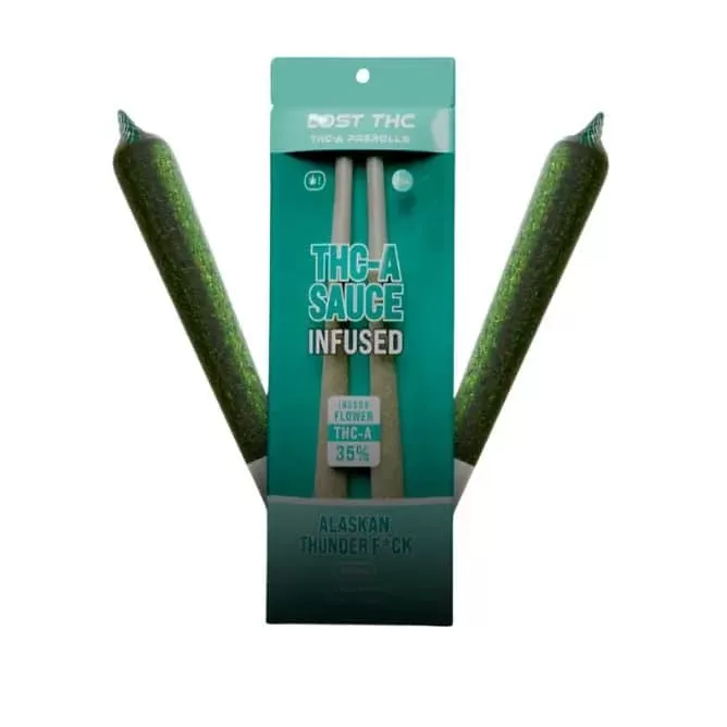 Lost THC THCa Sauce Pre-Rolls 2 x 2g