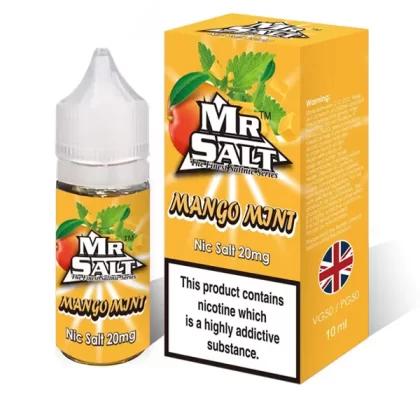 Mr Salt Mango Mint Nic Salt E Liquid - 20mg