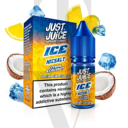 JUST JUICE CITRON & COCONUT ICE NIC SALT E-LIQUID