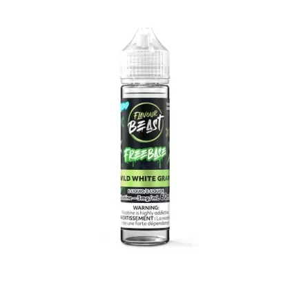 Flavour Beast E-Liquid Freebase – Wild White Grape Iced