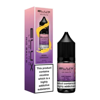Elux Legend Berry Lemonade Nic Salt - Nicotine Strength#10mg>20mg