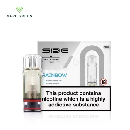 Rainbow Prefilled Pods by SKE Crystal Plus