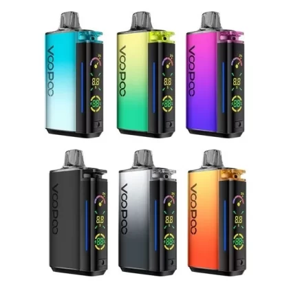 VooPoo VRIZZ 24W Pod Kit - Iris Blue, Midnight Black
