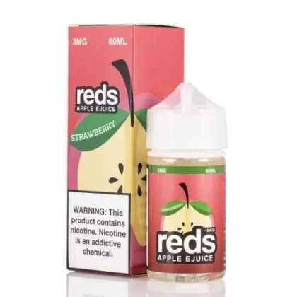 Reds Strawberry by 7 Daze Vape e-Liquid 60mL - Beyondvape