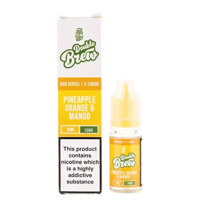 Pineapple Orange & Mango Double Brew Bar Series by Ohm Brew - 10mg