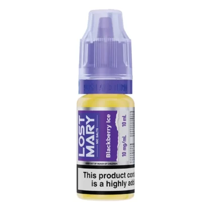 Blackberry Ice Nic Salt E-Liquid by Lost Mary (10ml)
