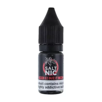 EZ DUZ IT NICOTINE SALT E-LIQUID BY RUTHLESS SALT NIC