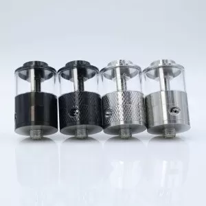 SS316 Empire V Style RTA Rebuildable Tank Atomizer 23mm Diameter – Knurling surface design