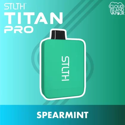 STLTH TITAN PRO Disposable Vape – Spearmint