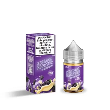 Custard Monster Salt Blackberry eJuice - Vape Product; Vape Product, Vape Product; Monster Vape Labs