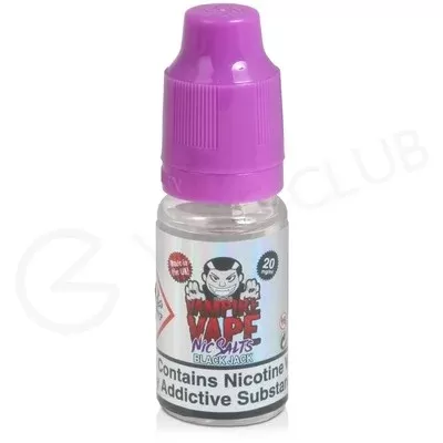 Black Jack Nic Salt E-Liquid by Vampire Vape - Ecigpremium
