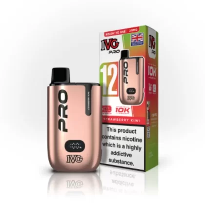 IVG Pro 12 Strawberry Kiwi Vape Kit - Strength#20mg