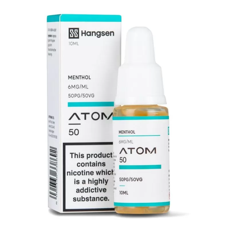 Menthol E-Liquid Atom 50 Series by Hangsen (10ml)