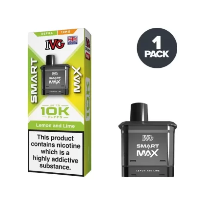 Lemon and Lime IVG Smart Max Prefilled Pods