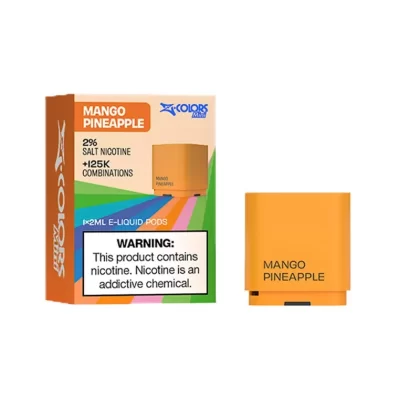 Zlabs Zcolors Mini Mango Pineapple Pod - Nicotine Strength#Mango Pineapple (C52A92)