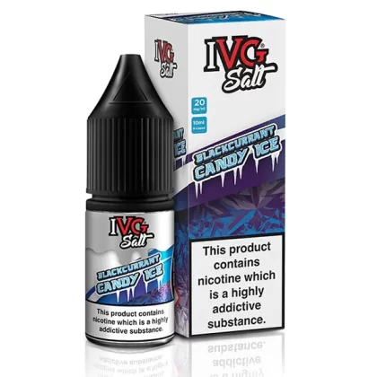 IVG Blackcurrant Candy Ice Nic Salt E-Liquid - 20mg