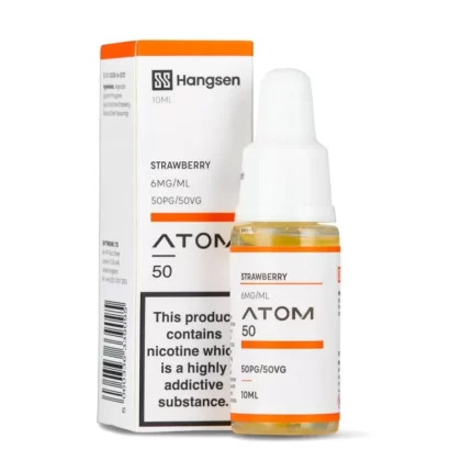 Strawberry E-Liquid Atom 50 Series by Hangsen (10ml) - 18mg