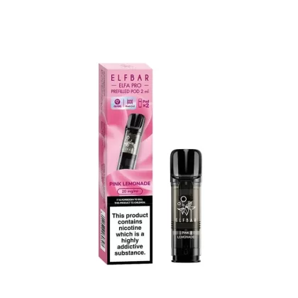 Elf Bar Elfa Pro Pink Lemonade Prefilled Pod 20mg – 2 Pack