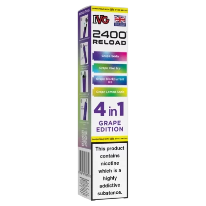 Grape Edition IVG 2400 Refill Pods - Vapeshop Co