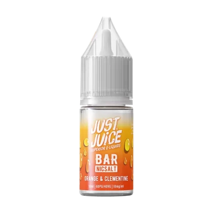Orange & Clementine Bar Nic Salt by Just Juice 10ml - 20mg - Vape Product (BC96C8)