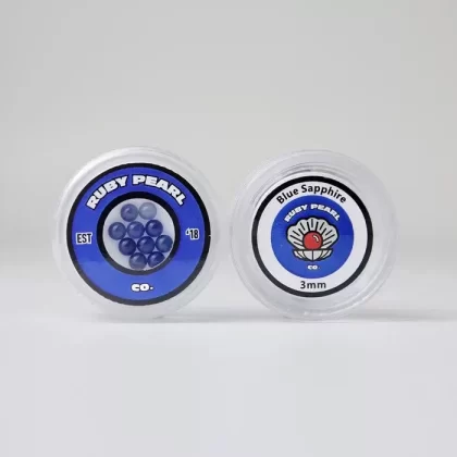 Ruby Pearl Co. – 3mm Blue Sapphire Terp Pearls 10pk - Vape Store
