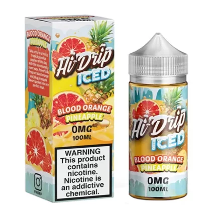 Iced Blood Orange Pineapple by Hi-Drip E-Juice 100ml - 6MG
