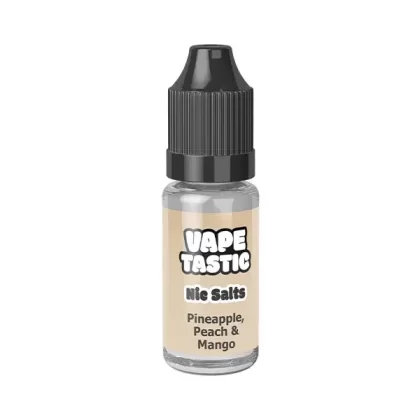 Pineapple Peach & Mango Nic Salts By Vapetastic 10ml - 20mg
