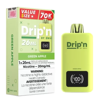 Drip’n By Envi 70k – Green Apple