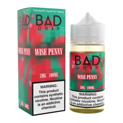 Bad Drip Wise Penny eJuice - 100mL 6mg, Vape Product