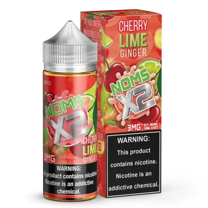 NOMS X2 by NOMENON Cherry Lime Ginger 120ML E-Liquid - 6MG