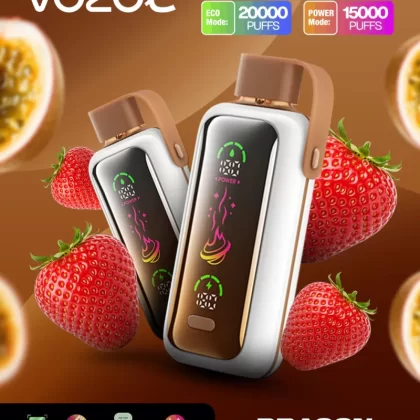 VOZOL VAPE STAR 20000 Dragon Strawnana - Crownbar Vape