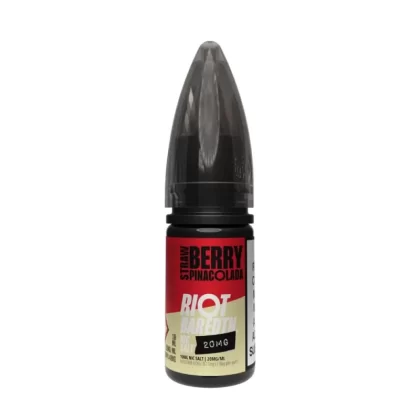 Strawberry Pinacolada Nic Salt E-Liquid Bar Edition by Riot Squad (10ml) - 5mg