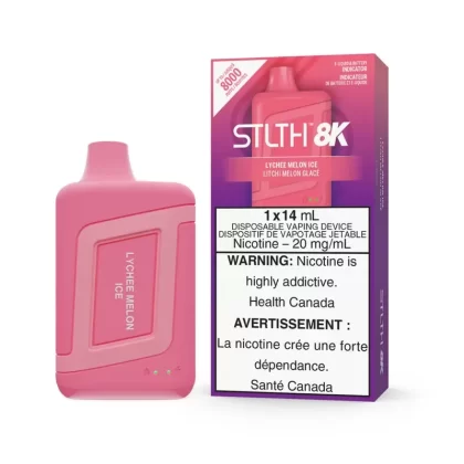 STLTH 8K – LYCHEE MELON ICE