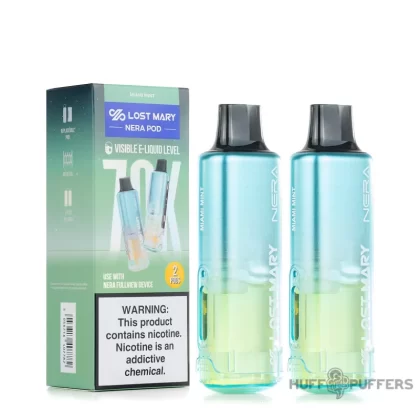 Lost Mary Nera Fullview Pods 5% Nicotine - Black Mint, Blue Carnival