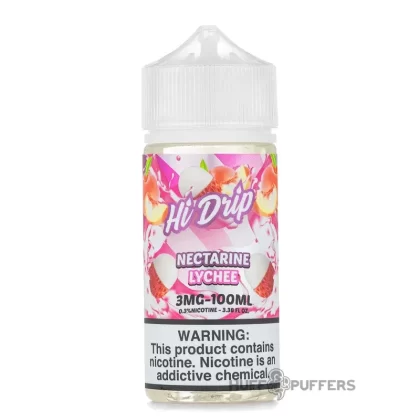 Hi-Drip – Nectarine Lychee 100mL - Nicotine Strength#3mg>6mg