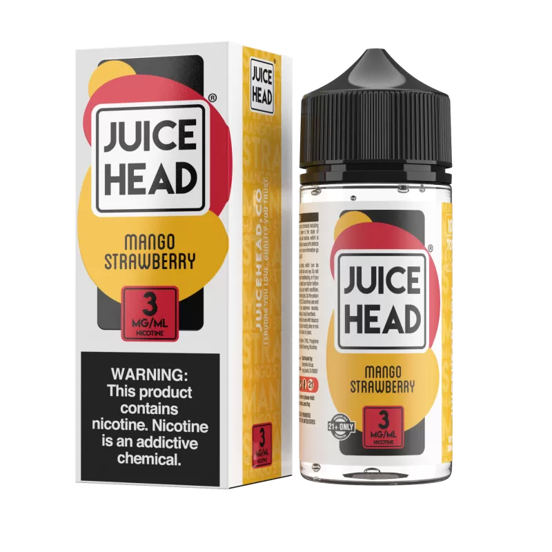 Juice Head - Mango Strawberry - 100ML E-Liquid - 0MG