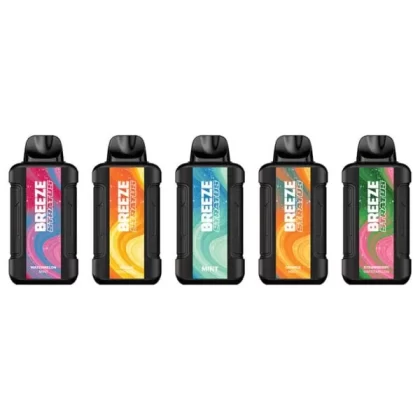 Breeze Stratus 15,000 Puffs Zero Nic Disposable - Straw Watermelon