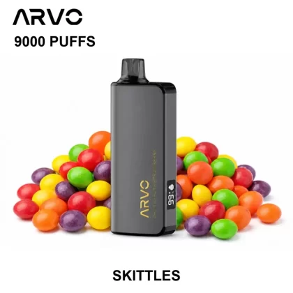 ARVO 9000 PUFFS – Skittles - Ozvapeone (BF1C5D)