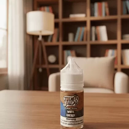 FRISKY REMIX WHITE ENERGY SUPER ICED SALT VAPE ELIQUID - 30 MG SALT, 50 MG SALT; Vape Product