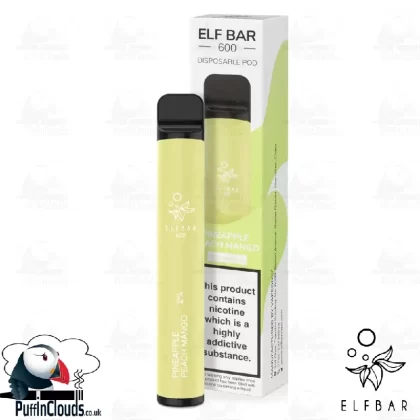 Pineapple Peach Mango ELFBAR 600 Disposable Pod