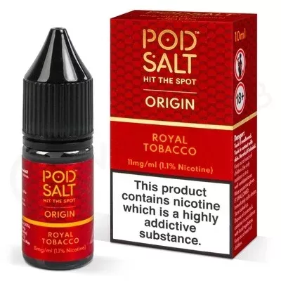 Royal Tobacco Nic Salt E-Liquid by Pod Salt Origin - Ecigpremium