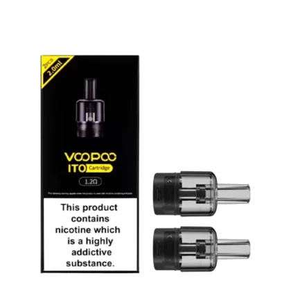 Voopoo ITO Replacement Pod Cartridge 0.7Ω/1.0Ω/1.2Ω 2ml - Vape Product, Vape Product; Vape Product