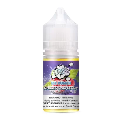 SLUGGER Ice Punch Salt – Chilled Raspberry 30ml (20, 35, 50mg) - Vapebar Pk