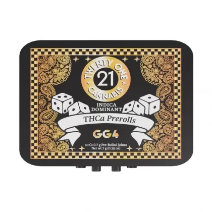 Twenty One THC-A Pre-Rolls 7g 10pcs