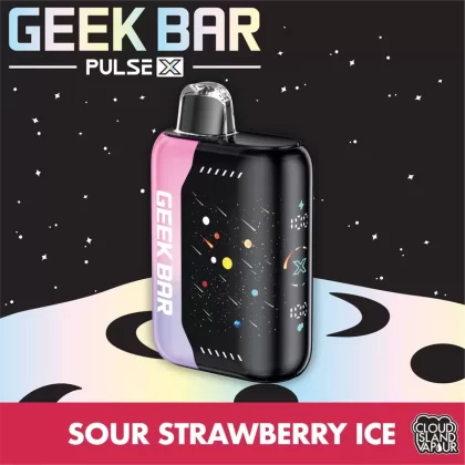 GEEK BAR PULSE X Disposable Vape – Sour Strawberry Ice