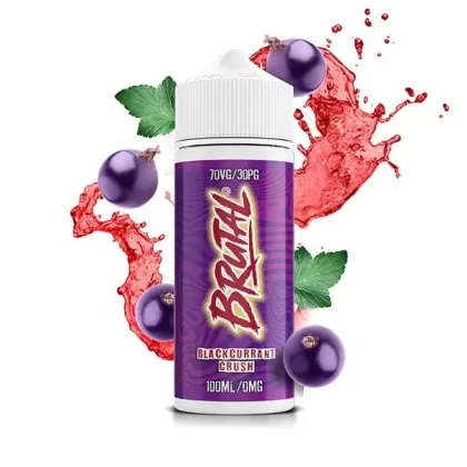 JUST JUICE BRUTAL BLACKCURRANT CRUSH 100ML SHORTFILL E-LIQUID