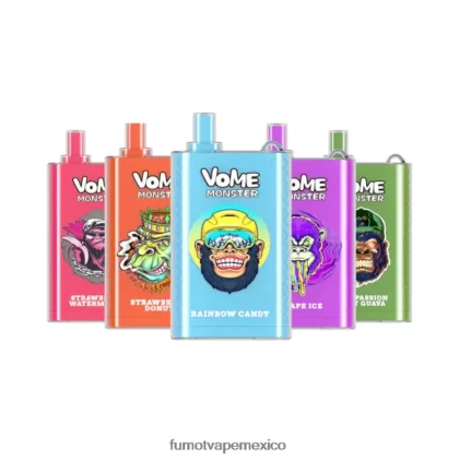 Fumot Vome Monster Dispositivo de vapeo desechable 10000 – 20 ml (1 pieza) bayas mixtas H0XPTX432 Fumot Mexico - Fumotvapemexico