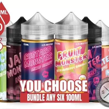 Monster Bundle 6x100ml (600ml)