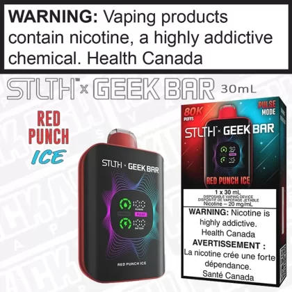 Red Punch Ice STLTH X GEEK BAR 30mL